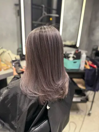 セミロング メテオ取扱✨美髪 矯正✨HiroNYのヘアスタイル