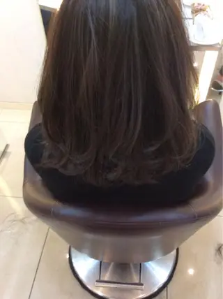 ミディアム カラー 似合わせ/代表 髪質改善/山田将大のヘアスタイル