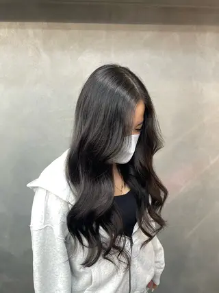 ロング ヘアアレンジ TNB TOKYO所属・Insta 指名 No.1KURUMIのヘアスタイル