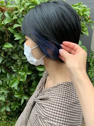 ショート 韓国風ヘア♡ runaのヘアスタイル