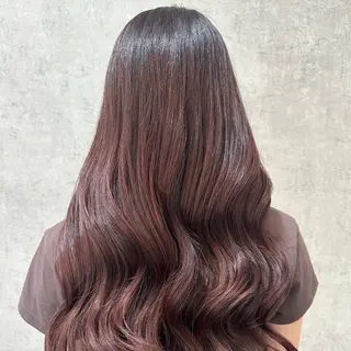 ロング カラー 小島 姫奈里のヘアスタイル