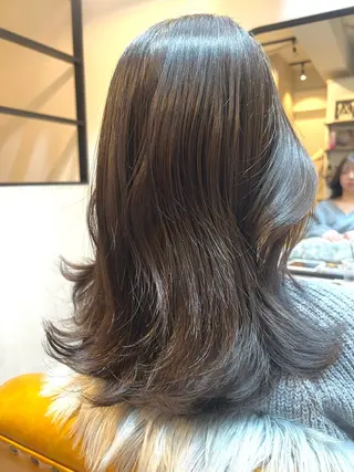 セミロング 小山 ヨシタカのヘアスタイル