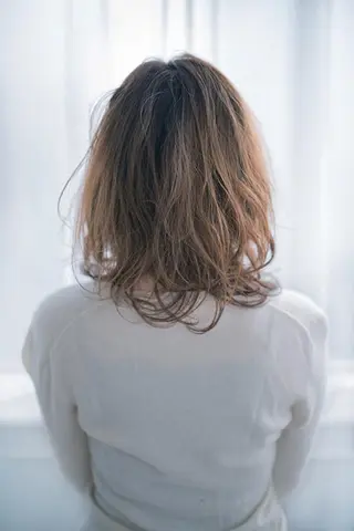 ミディアム a-granz 住吉店のヘアスタイル