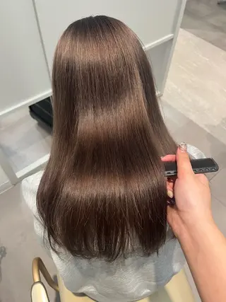 ロング カラー みう/仙台/暖色/ 艶髪/顔周りカットのヘアスタイル