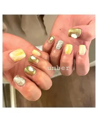 ネイル umber 三茶1分のネイルデザイン