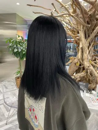 セミロング カラー 🧁はるひ/ ZEST八王子🟡のヘアスタイル