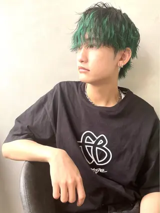 メンズ 無料カットモデル /小顔ショート/荒砂のヘアスタイル