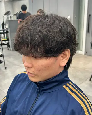 パーマ メンズ 韓国メンズヘア 🇰🇷つかさのヘアスタイル