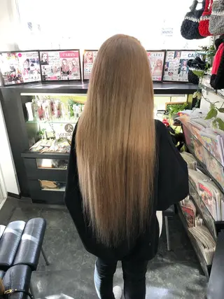 ロング 韓国カラー/エクステ carryのヘアスタイル