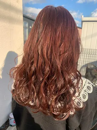 ロング カラー 齋藤 志穂のヘアスタイル