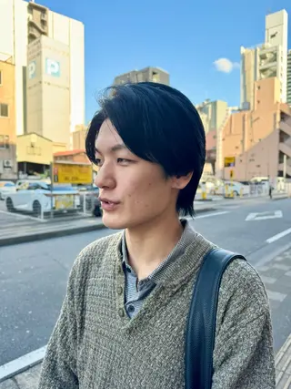 メンズ 米元 春奈のヘアスタイル