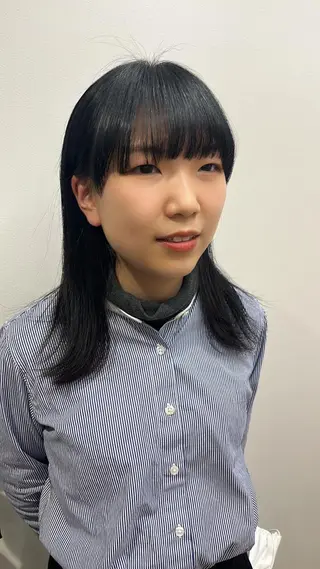 セミロング 🪽ナチュラルヘア* 大下唯奈🪽🫧のヘアスタイル