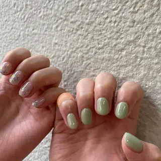 カラー ネイル scre as Etelのネイルデザイン