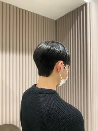 ショート パーマ メンズ 韓国メンズヘア専門 RYO 表参道/原宿のヘアスタイル