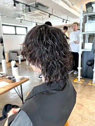 パーマ メンズ 骨格補正施術/メンズ 専門美容師/YUYAのヘアスタイル