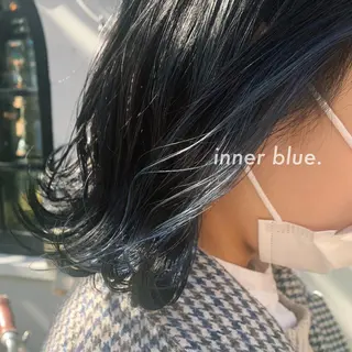 ミディアム カラー RINA🧤 デザインとボブのヘアスタイル