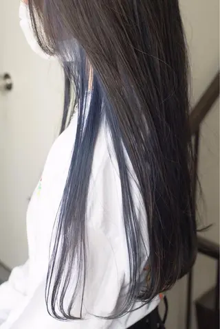 ロング カラー 千葉 慎也のヘアスタイル