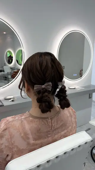 ヘアアレンジ 天王寺 hinataのヘアスタイル