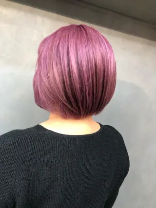 ショート rollen所属・美魔女 美容師NAOのヘアスタイル