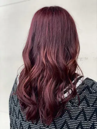 セミロング 艶髪韓国レイヤー 🇰🇷✨小清水✨のヘアスタイル