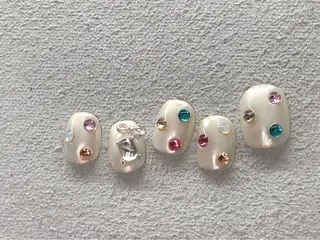 ネイル RITZ福岡薬院店 まつげパーマ/マツエク/ネイル/眉毛所属・💅 momokoのネイルデザイン