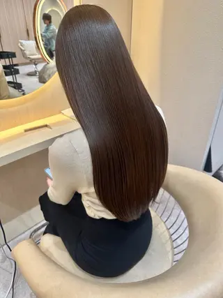 ロング 竹田 真梨子のヘアスタイル