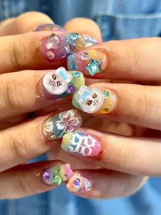 ネイル ハイトーン特化 pepe🎀のヘアスタイル