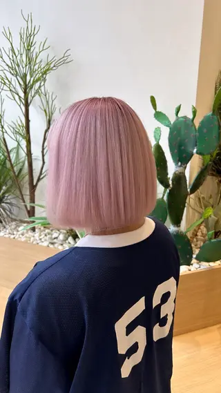 カラー グレージュ┆うる艶 ┆ゆうはのヘアスタイル