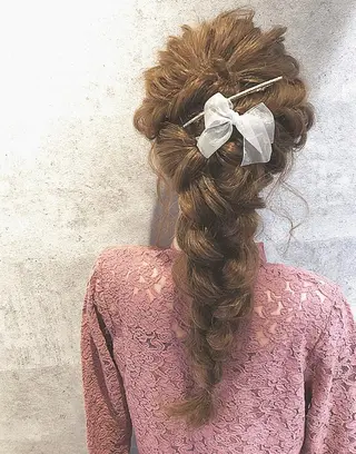 ロング ヘアアレンジ Blue所属・透明感カラー 🫰🏻💗 高橋舞のその他イメージ