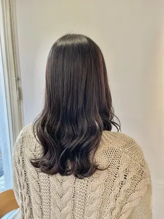 ロング カラー ヘアサロンジプソ【旧ライラ】所属・佐々木 美帆のヘアスタイル