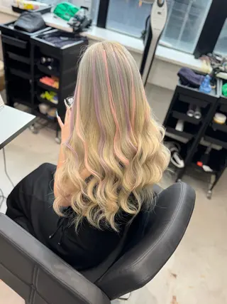 ロング カラー Lapis シオンのヘアスタイル