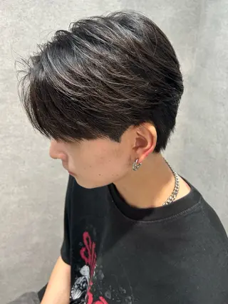 メンズ アイブロウ モデル募集⛓️ 西澤結羽のヘアスタイル