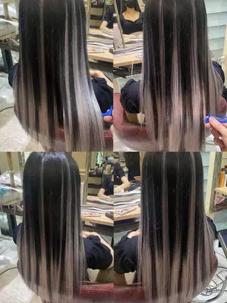 ロング カラー イズ ミのヘアスタイル