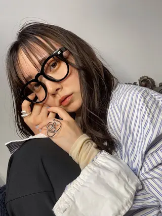 セミロング カラー ☀️Luana☀️ 公式/大通のヘアスタイル