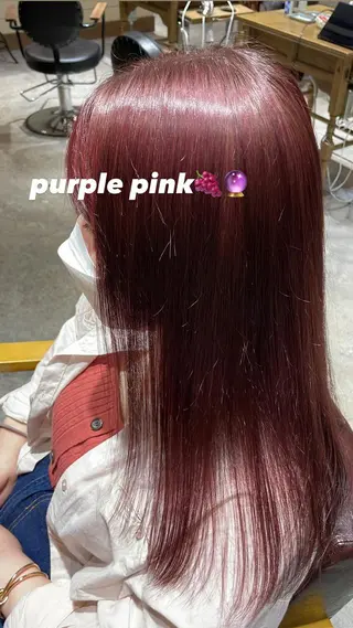 ロング カラー loely 💞miyuのヘアスタイル