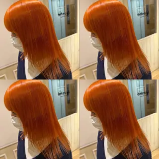 ミディアム カラー レイヤー×髪質改善 マネージャー安藤光司のヘアスタイル