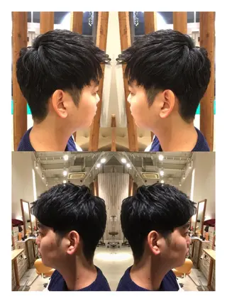 ショート メンズ Emerge武蔵小杉所属・/本物の髪質改善/ 古川新のヘアスタイル