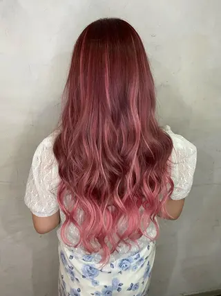 ロング カラー ヘアアレンジ Femme woman所属・Femme ♡AIRIのヘアスタイル