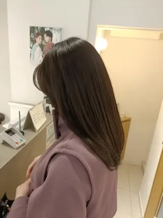 ロング 中西 優吾のヘアスタイル
