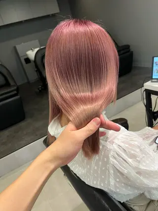 セミロング ハイライト/ショート /ボブ/RYOHEIのヘアスタイル