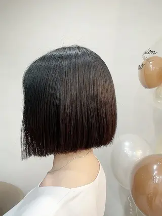 ミディアム mono.所属・南茨/ヘッドスパ /カット/momoのヘアスタイル