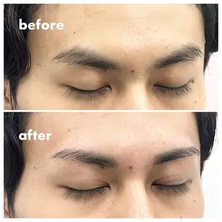 メンズ アイブロウ アイブロウサロン iBROW.浜松駅前　眉毛専門店所属・i BROW. nakamuraの眉毛・アイブロウイメージ