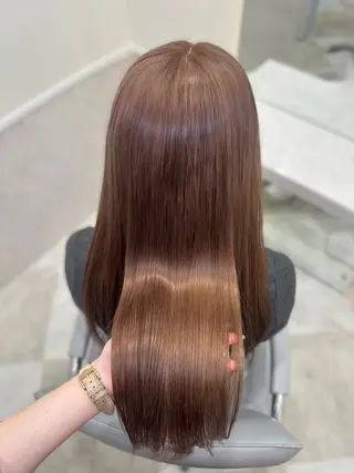 ロング カラー 🎀ちゃん りお🎀のヘアスタイル