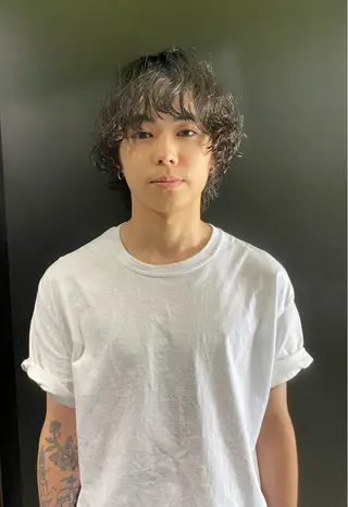 パーマ メンズ 松村明門/メンズ カット/メンズパーマのヘアスタイル