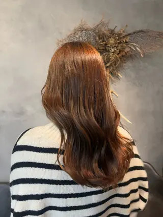 セミロング 🎀韓国レイヤー/透 明感カラー/airiのヘアスタイル