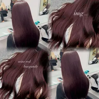 セミロング モテ艶韓国ヘア 🤍りんのヘアスタイル