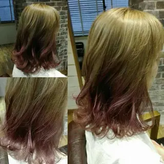 ミディアム カラー パーマ ヘアアレンジ メンズ キッズ マツエク・マツパ ネイル Beauty&Relaxation MEGUMI所属・MEGUMI megumiのヘアスタイル