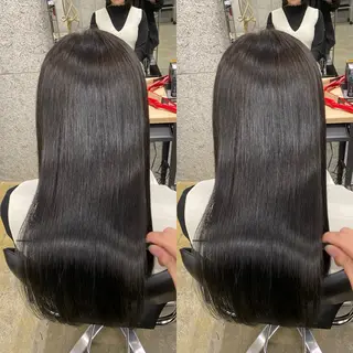 ロング WERULE pivot cross店所属・髪質改善/岡崎 亮のヘアスタイル