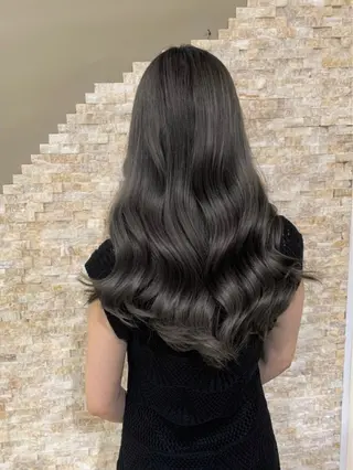 ロング カラー 艶髪カラー✨似合わせ No.1🥇渡辺康貴のヘアスタイル