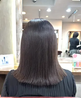 ミディアム HAIR ＆ MAKE Seek　八王子所属・SEEK八王子 アイナ🖤:のヘアスタイル